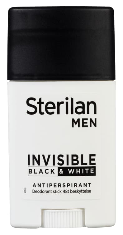Sterilan Deostick Men Invisible Black White 50ml