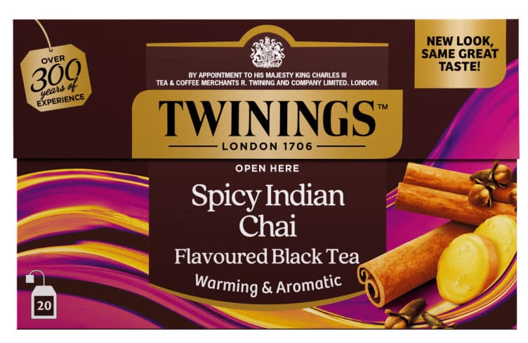 Spicy Indian Chai Tea 20pos Twinings 20 stk