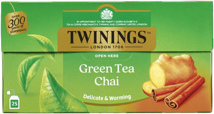 Grønn Te Chai 25pos Twinings 25 stk