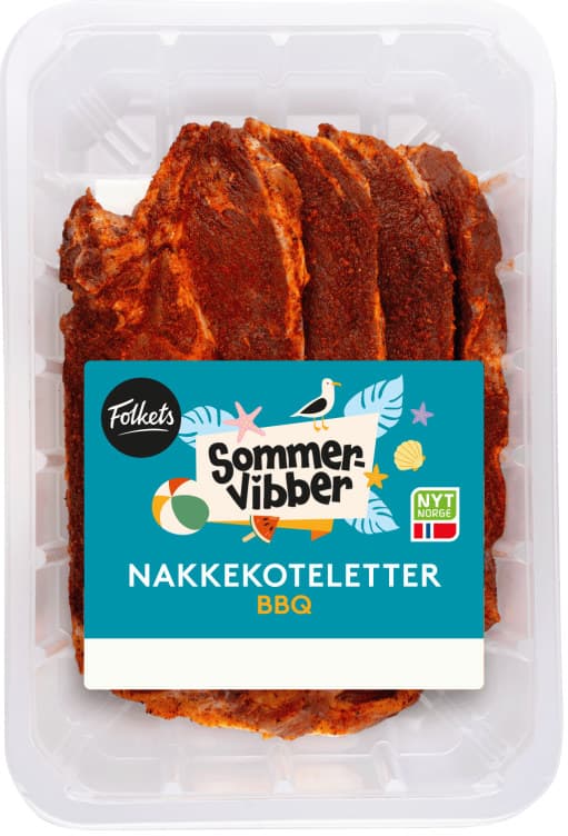 Svin Nakkekotelett Bbq Ca960g Sommervibber