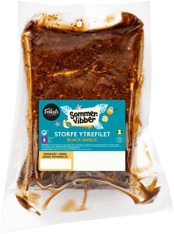 Storfe Ytrefilet Bit Black Garlic Ca800g Sommerv.