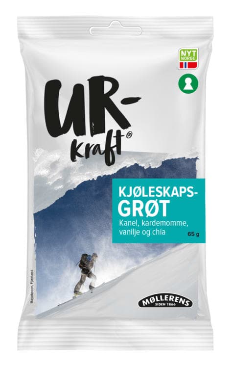 Kjøleskapsgrøt m/Chia 65g Urkraft