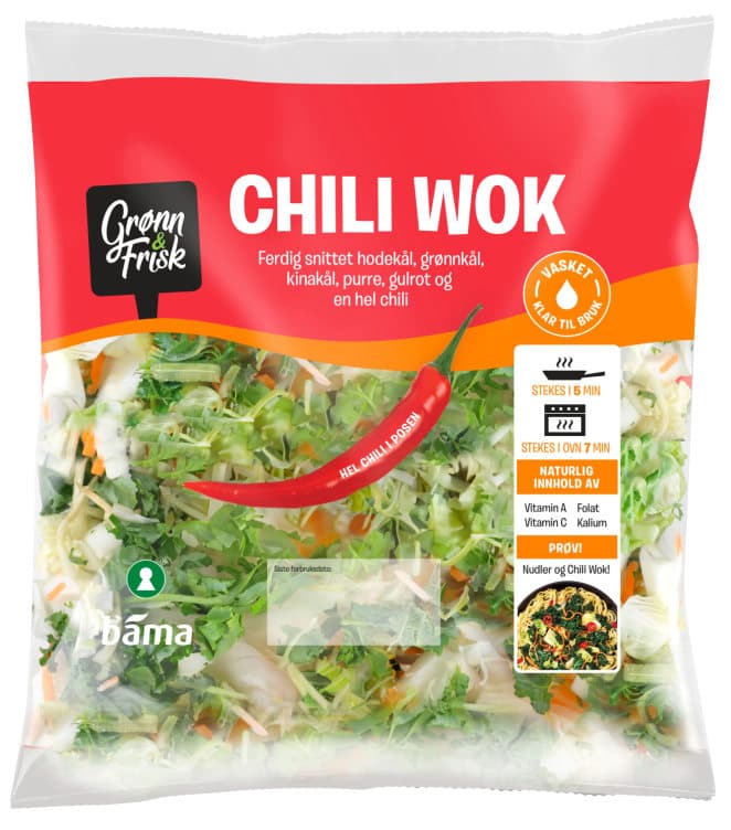 Chili Wok 300g Grønn&Frisk