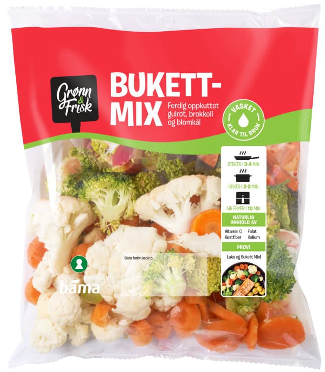 Bukett Mix 350g Grønn&Frisk