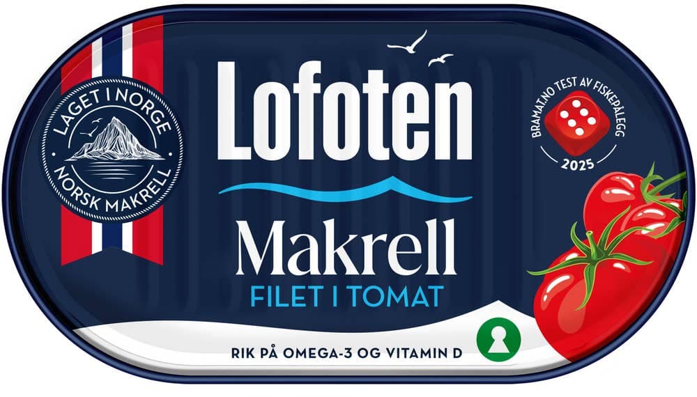 Makrell i tomat Original, 170 g