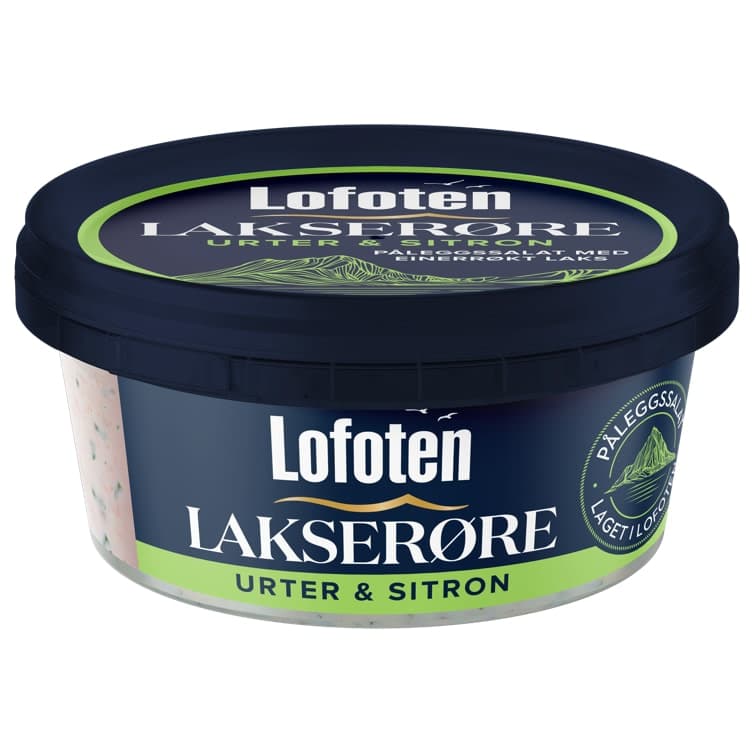 Lakserøre Urter&Sitron 180g Lofoten