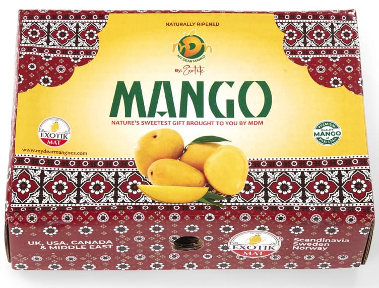 Pakistansk mango Hel kasse 1,5kg