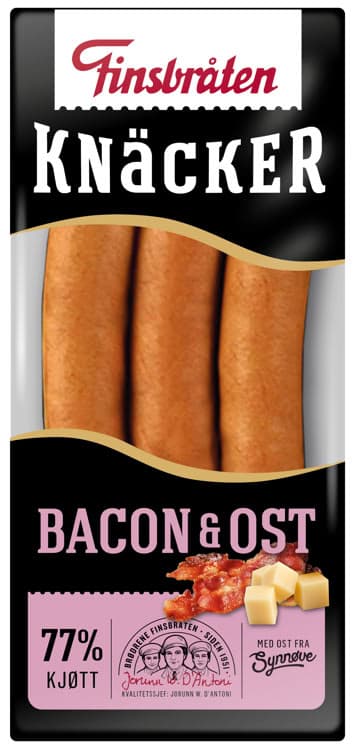 Knacker Bacon 250g Finsbråten