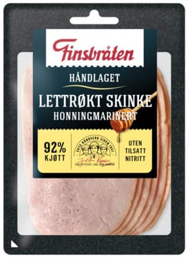 Skinke Lettrøkt Honningmarinert 90g Finsbråten