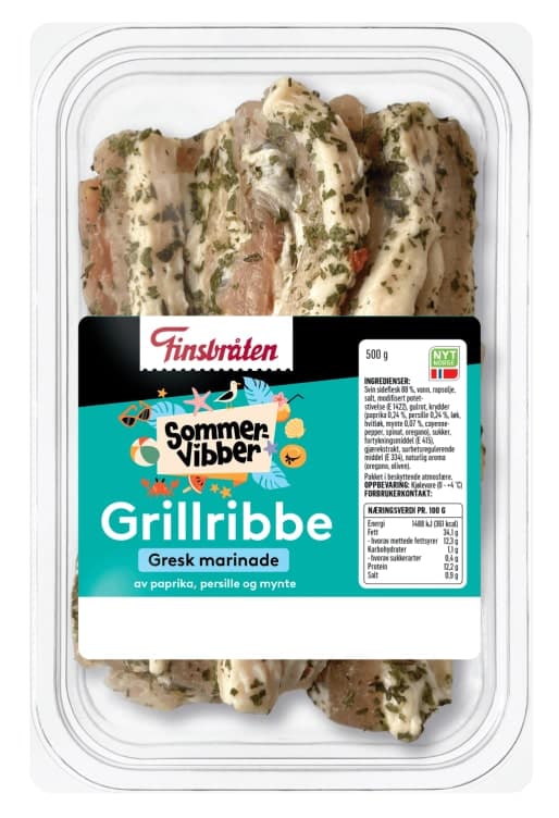 Grillribbe Gresk 500g Finsbråten