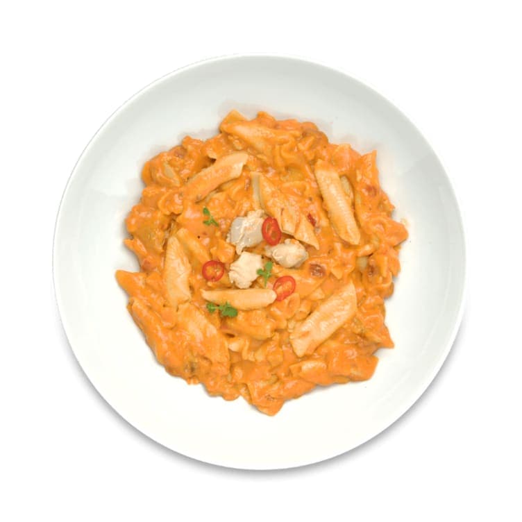Pasta Arrabiata Varm pr Kg