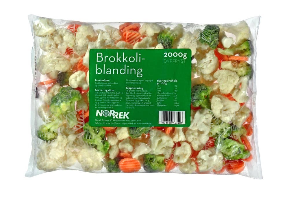 Brokkoliblanding 2 kg