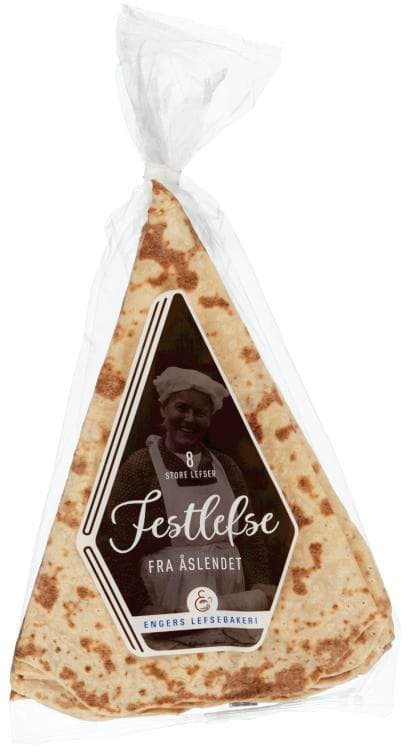Festlefse 2stk 410g Engers Lefsebakeri
