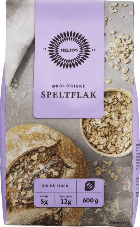 Speltflak Økologisk 600g Helios