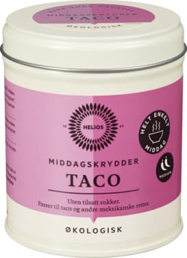 Tacokrydder Økologisk 70g Helios