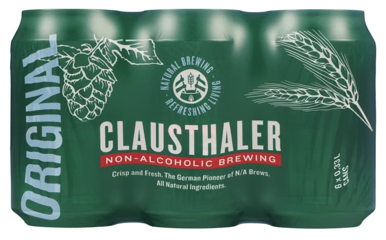 Clausthaler Original 0,33lx6 boks 1980 ml