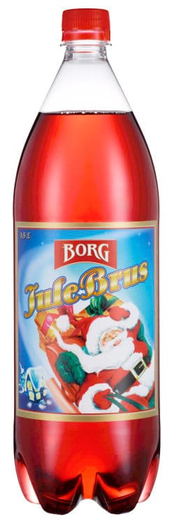 Borg Julebrus Rød 1,5l flaske