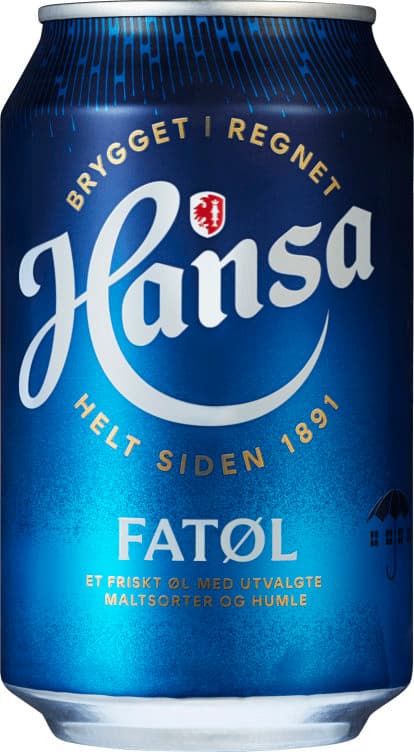 Hansa Fatøl 0,33l boks