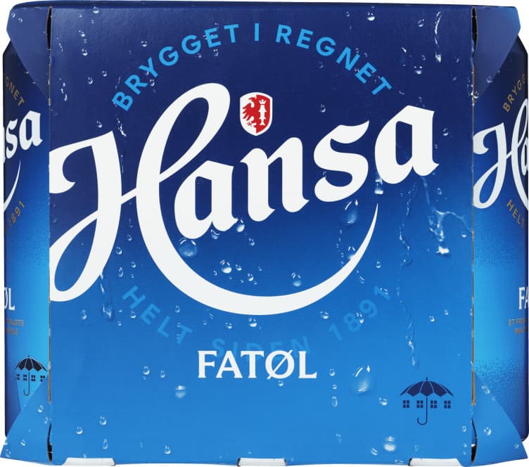 Hansa Fatøl 0,5lx6 boks 3000 ml