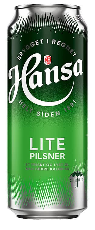 Hansa Pilsner Lite 0,5l boks