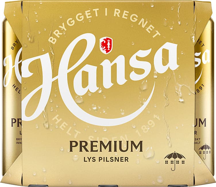 Hansa Premium 0,5lx6 boks 3000 ml