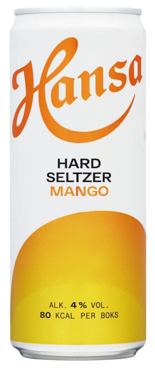 Hansa Hard Seltzer Mango 0,33l boks