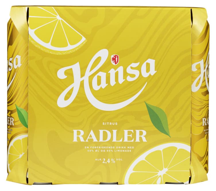 Hansa Radler Sitrus 0,5lx6 boks