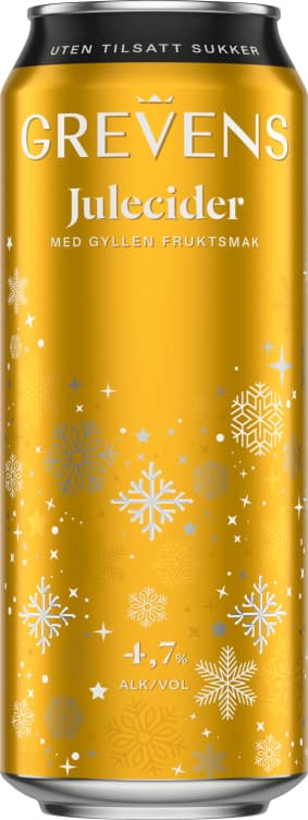 Grevens Julecider Gyllen 0,5l boks
