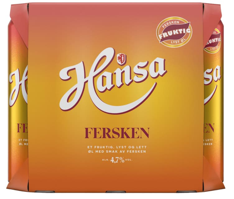 Hansa Fersken 0,5lx6 boks