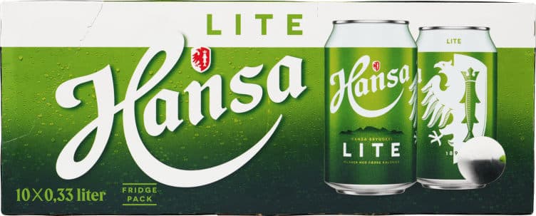 Hansa Pilsner Lite 10bx