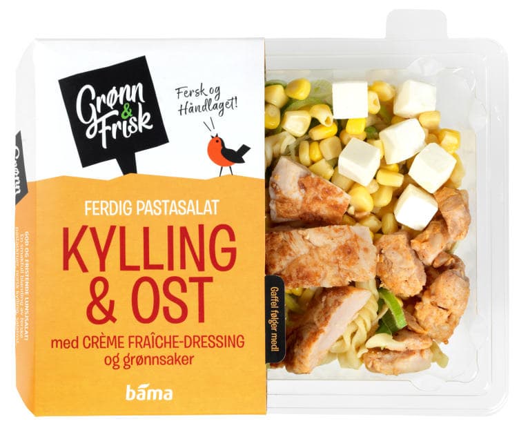 Pastasalat Kylling 330g Grønn&Frisk
