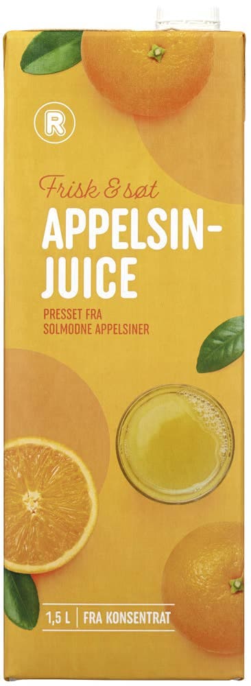 Appelsinjuice 1,5 l 1000 ml