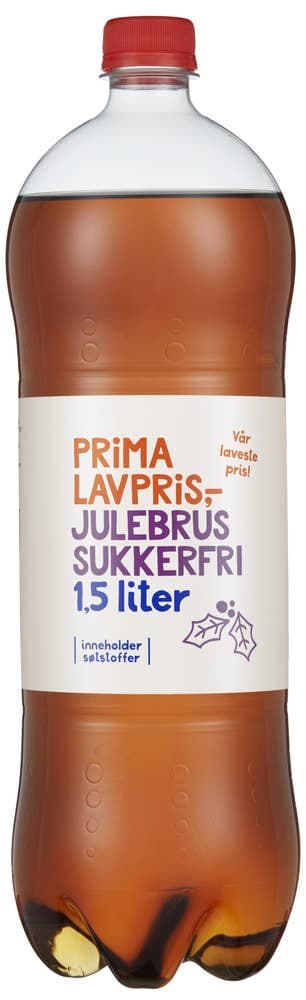 Julebrus Sukkerfri, 1,5 l 1 ml