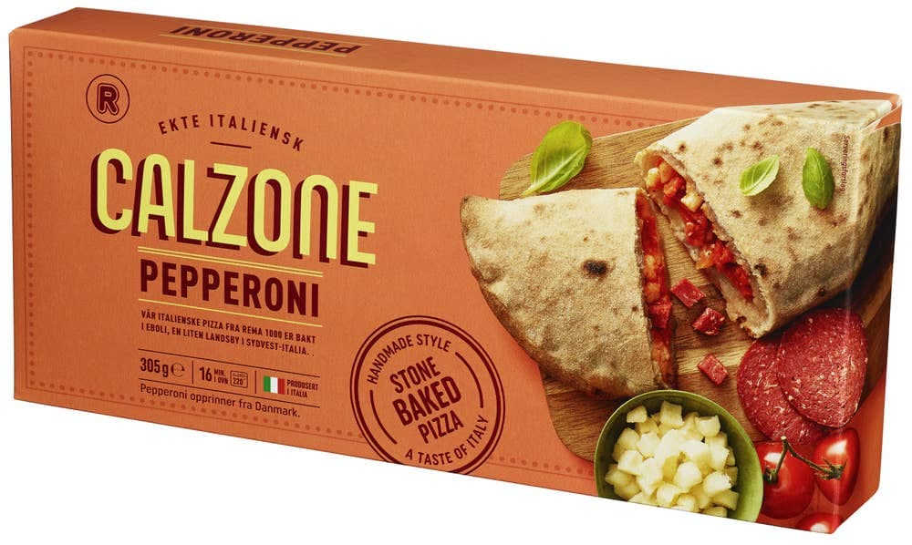 Calzone Pepperoni og Ost 305 g