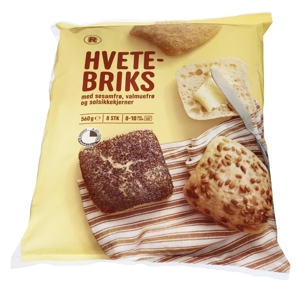 Hvetebriks 8pk 560 g