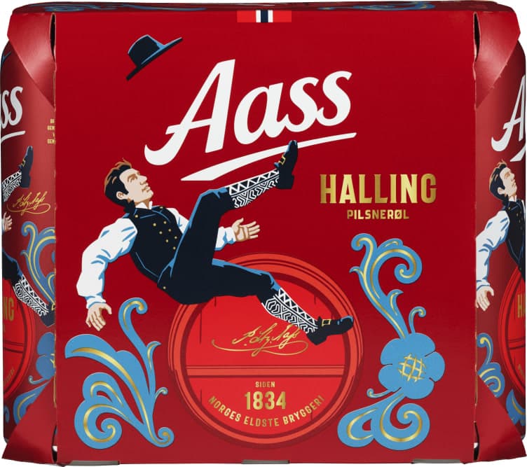 Aass Halling 0,5lx6 boks 3000 ml