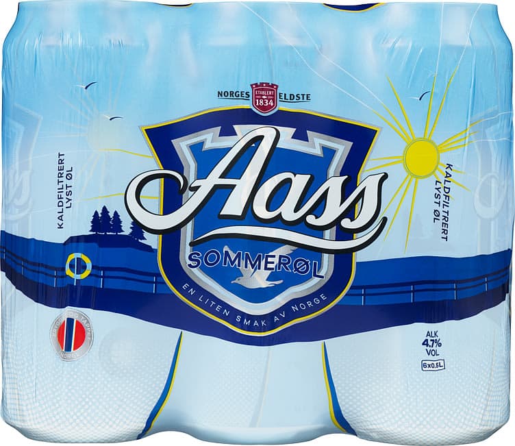 Aass Sommerøl 0,5lx6 boks 3000 ml
