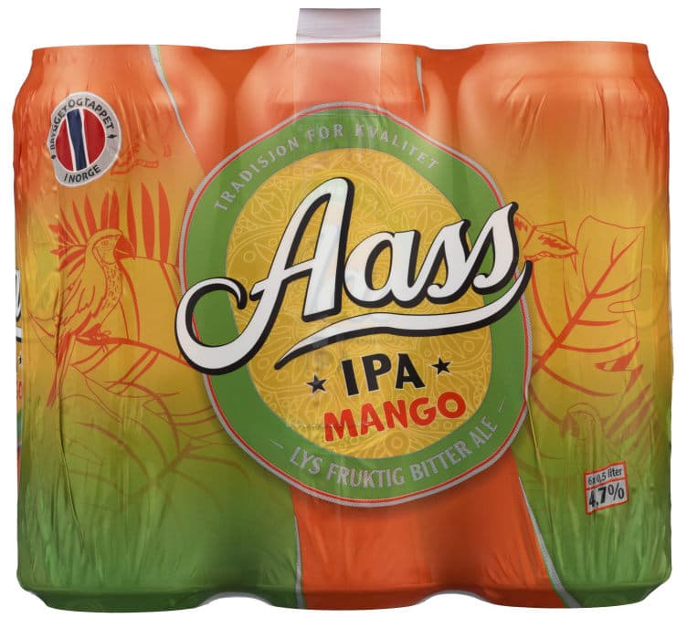 Aass Ipa Mango 0,5lx6 boks 3000 ml