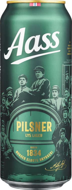 Aass Pilsner 0,5l boks