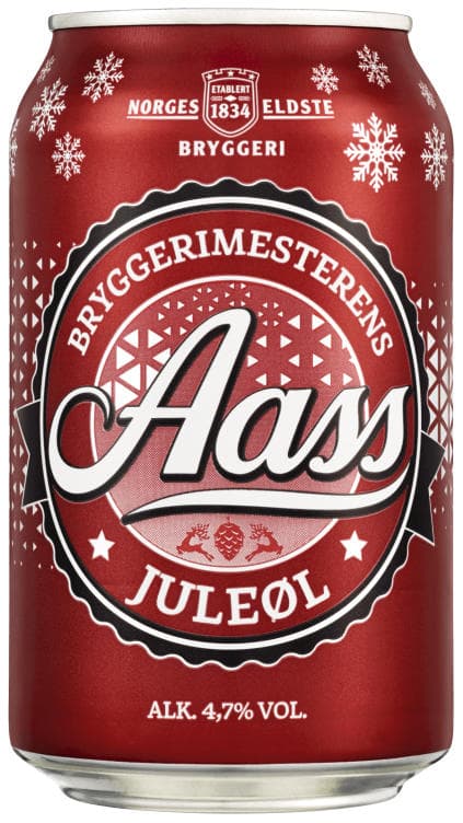Juleøl 0,33l boks Bryggerimesterens