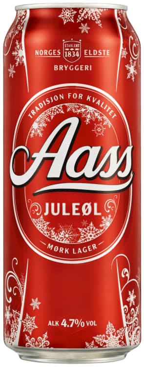 Aass Juleøl 0,5l boks