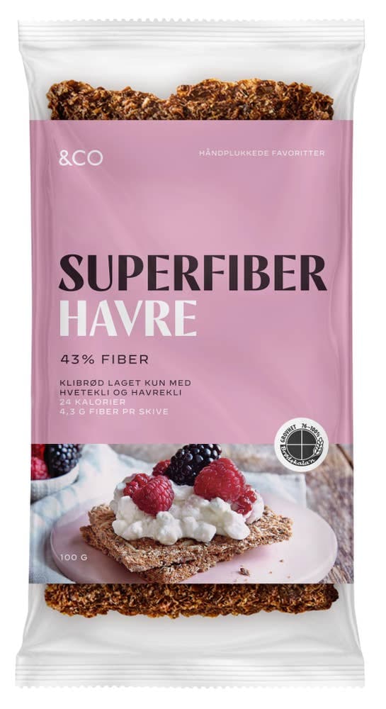 &Co Superfiber havre 100 g