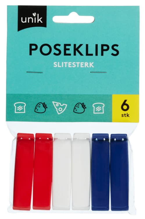 Poseklips 6stk Unik
