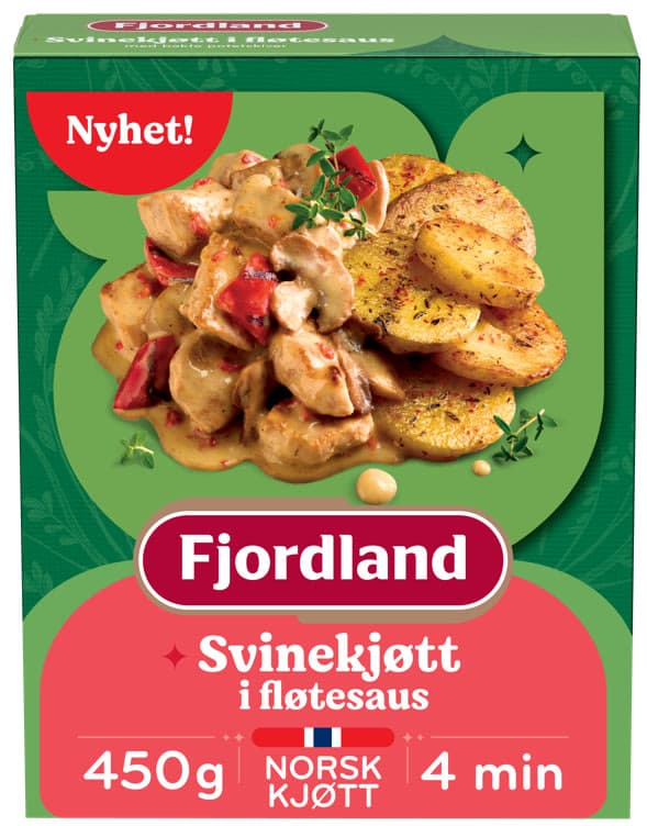 Svinekjøtt i Fløtesaus 450g Fjordland