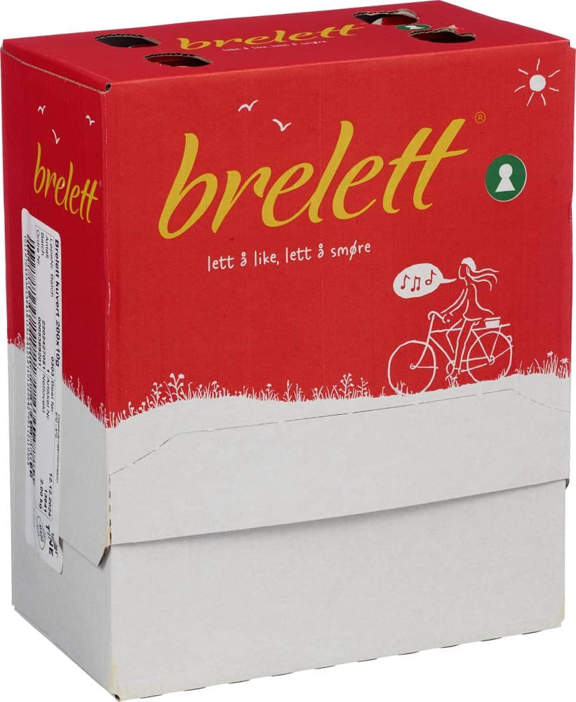 Brelett kuvert 200 x 10g, 2 kg 2 stk