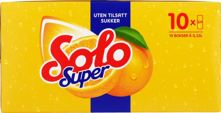 Solo Super 10x0,33l boks 3300 ml