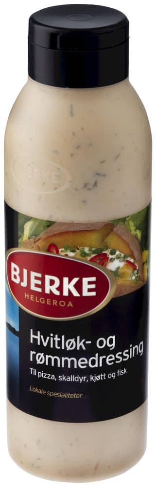 Hvitløk- og rømmedressing 450 g