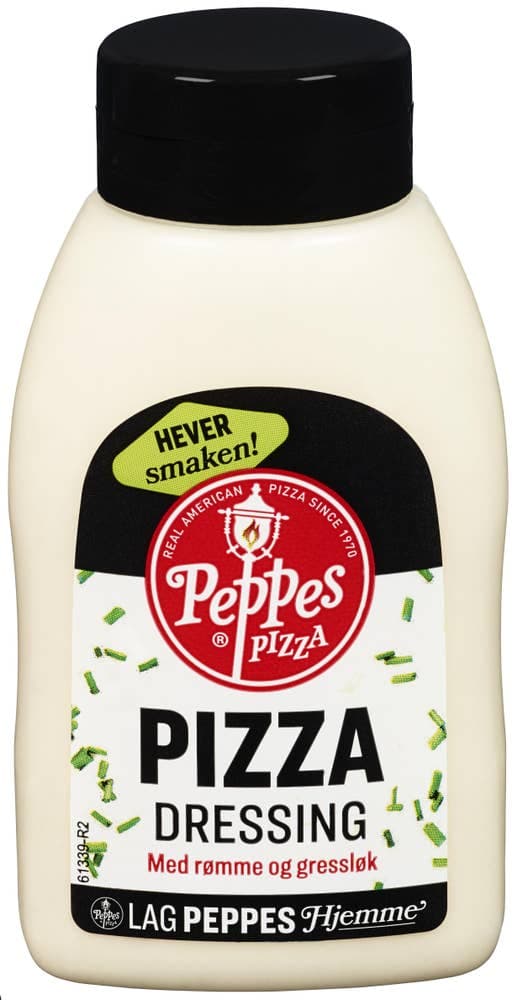 Peppes pizzadressing Med rømme og dressing, 210 g