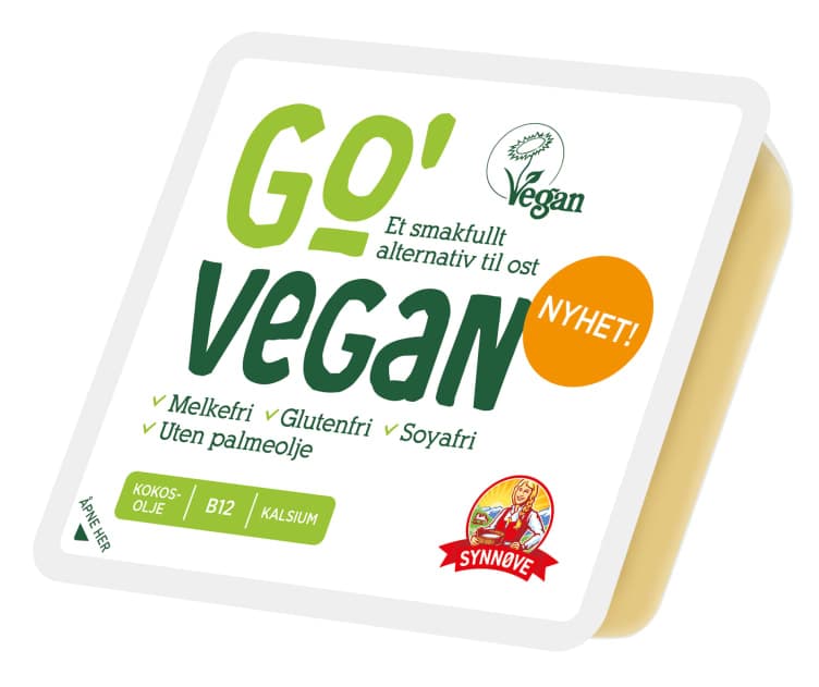 Go'Vegan Original Bit 400g Synnøve