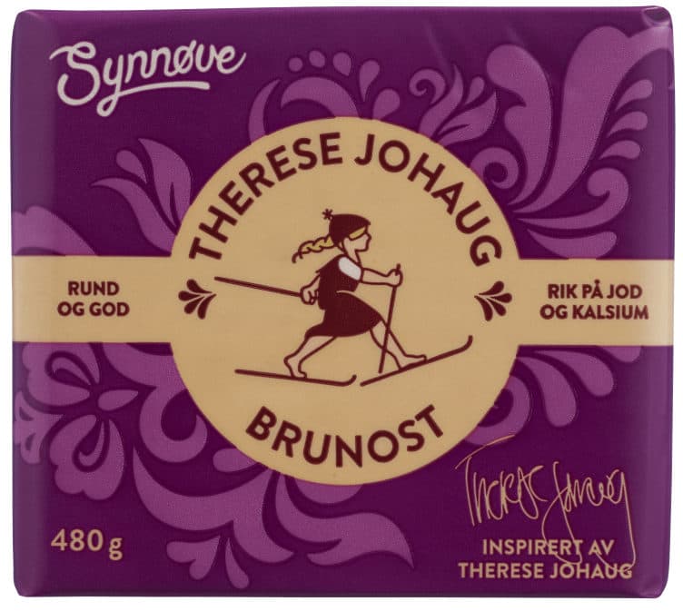 Brunost Johaug 480g Synnøve Finden